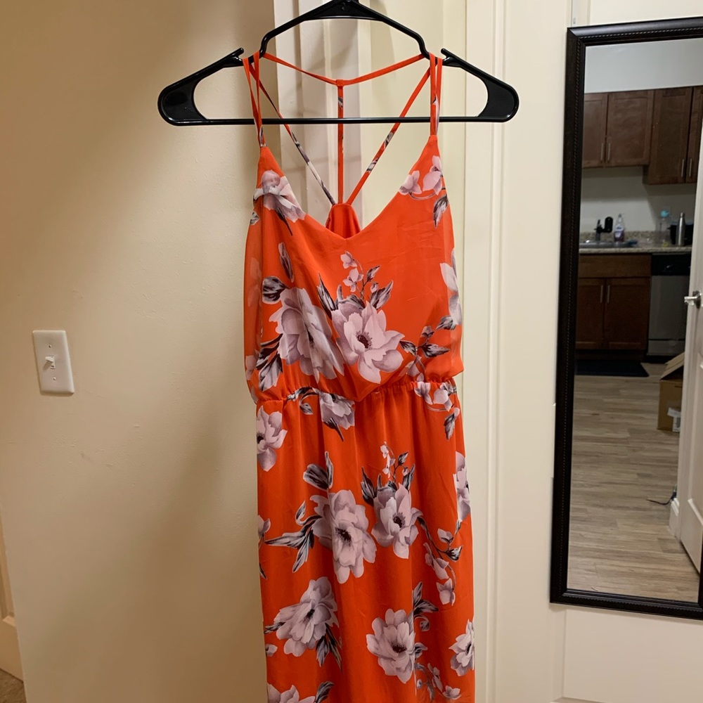 Floral maxi dress